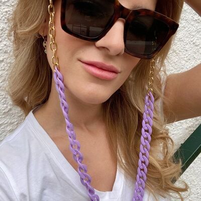 Lilac Sunglasses Chain