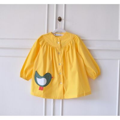 Little bird school blouse - Yellow