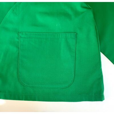 Mixed school apron to personalize - Green