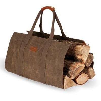 VOSGES log bag - Tobacco