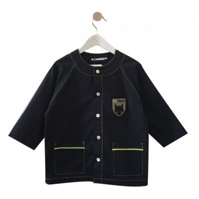 Grembiule scuola bambino Nathan - Blu navy