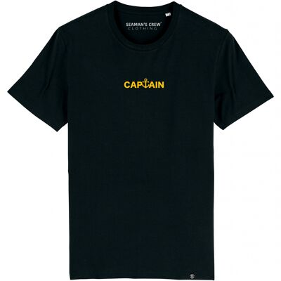 Captain T-hirt -  - Black