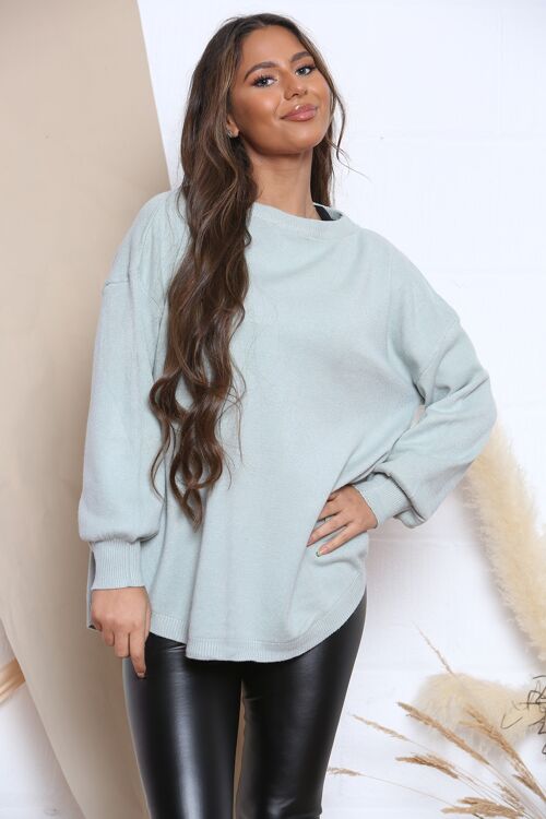 Mint SOFT KNIT JUMPER