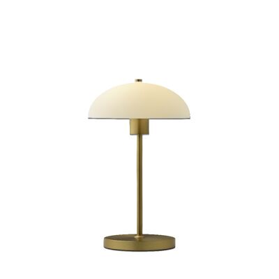Table lamp Vienda brass/glass