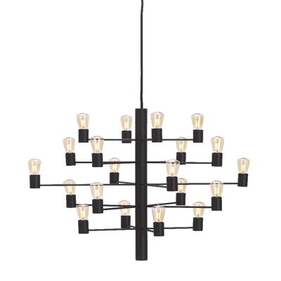 Chandelier Manola 20 black