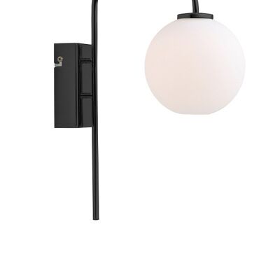 Wall lamp Ballon single black