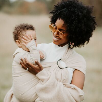 Joni Beige Ring Sling