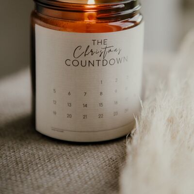 The Christmas Countdown Candle