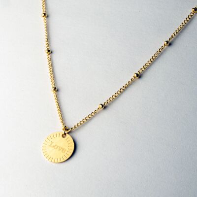 Medallion Love Necklace