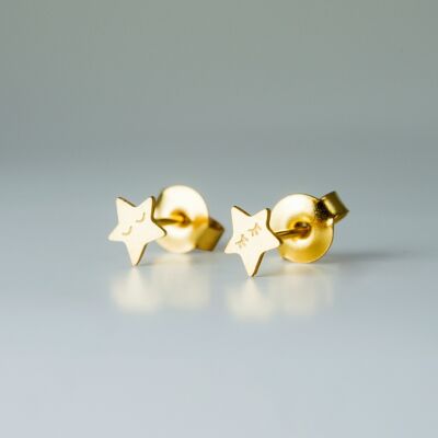Orecchini a forma di stelle – realizzati in Francia