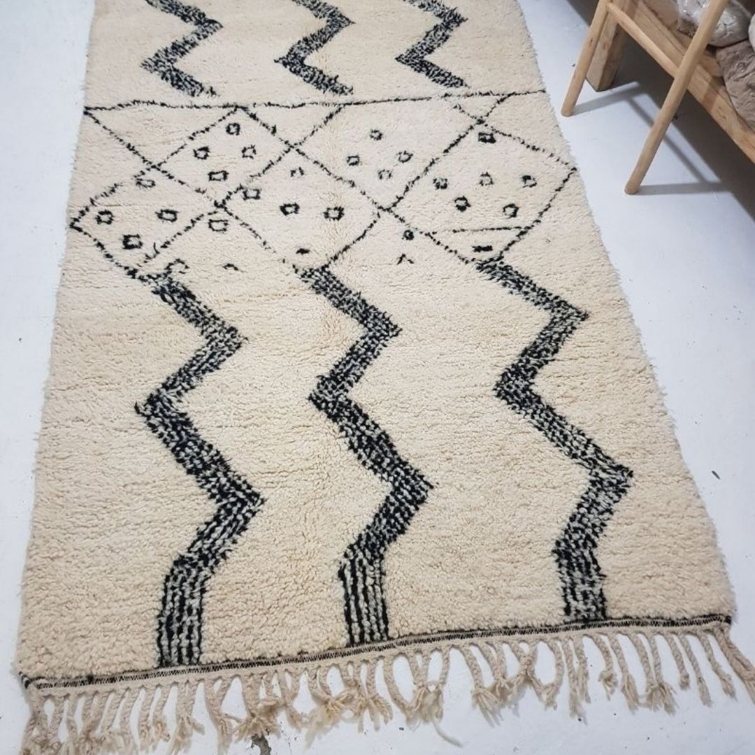 Beni Ourain Astratto 275 x 152 cm | 9,02 x 4,98 piedi