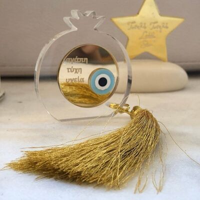 Wishes Ornament, Home Ornament, Good Luck Ornament, Protection Ornament, Evil Eye Ornament, Christmas Ornament, Christmas Gift.