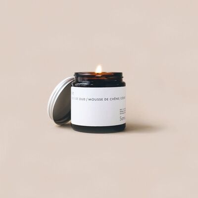 Scented candle 365 oud wood, oak moss and cedar small