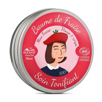 Baume de fraise biologique Miss Provence - 30 ml - OLEANAT 3