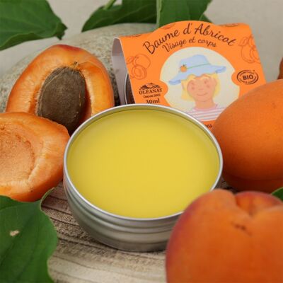 Baume d'abricot biologique Miss Provence - 30 ml - OLEANAT