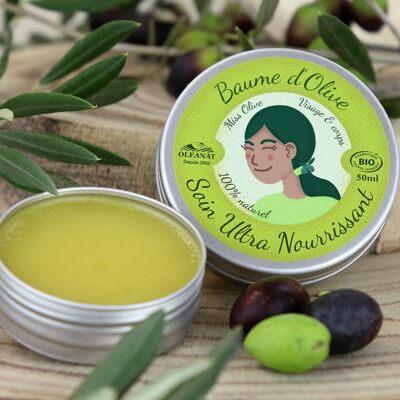 Bálsamo de aceite de oliva orgánico Miss Provence - 50 ml - OLEANAT
