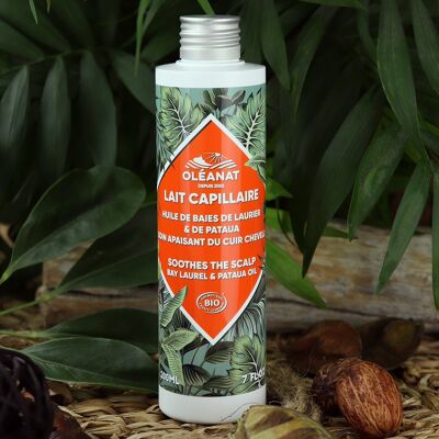 Organic pre-shampoo hair milk - 200 ml - OLEANAT