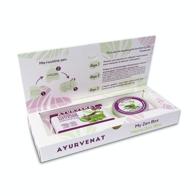 My organic Zen Box (soap + massage balm) - AYURVENAT