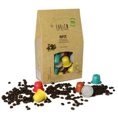 MIX - 50s ORGANIC COMPOSTABLE AND NESPRESSO COMPATIBLE