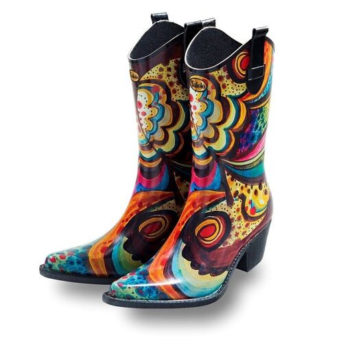 Floral Bliss Welly Boot size