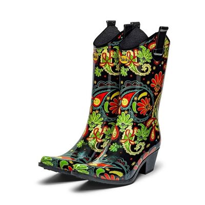Paisley Vibe Welly Boot size
