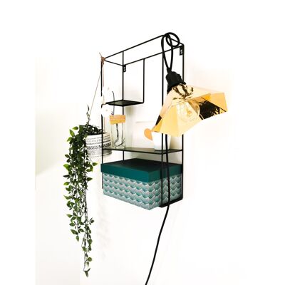 GRAMO gold portable lamp