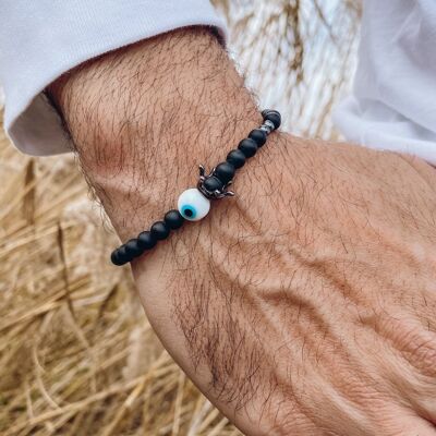 Evil Eye Bracelet Men