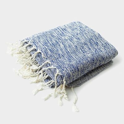 infinity towel wrap - Blue