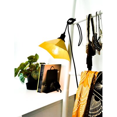 Mustard yellow GRAMO portable lamp