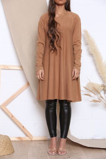 ROBE CASUAL Camel 4