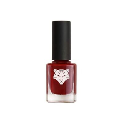 Esmalte de uñas natural y vegano 207 ROUGE BORDEAUX "PLAY WITH FIRE"