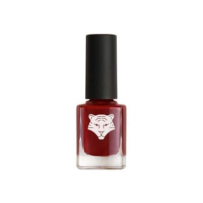 Natural & vegan nail polish 207 ROUGE BORDEAUX "PLAY WITH FIRE"