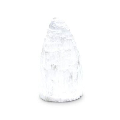 Zoutkristal "Berg", Weiße Linie, 52101, ca. 10 cm hoog