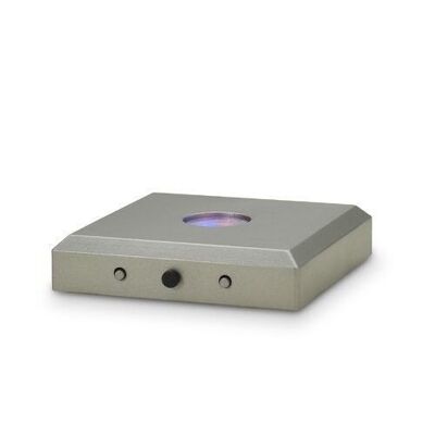 LED-BASE vierkant, 93120, 5 LED, zilver