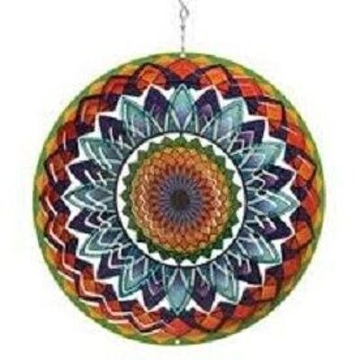 Windspinner Spin Art, Mandala Regenbogen, 12MRA300, ø30cm