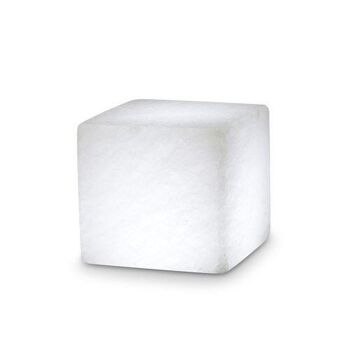 Zoutkristal "CUBE", White Line, 51211, taille : env. 7cm