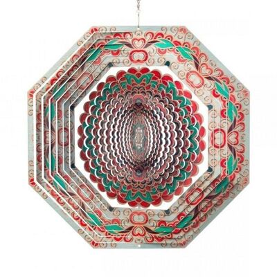 Windspinner Spin Art, Mandala Octágono, 12MOC300, Ø30cm