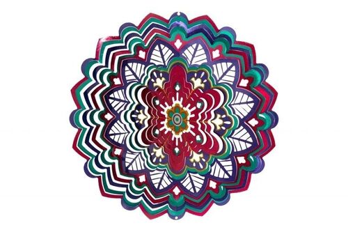 Windspinner Spin Art, Mandala Kaleidoscope, 12MKS300, Ø30cm