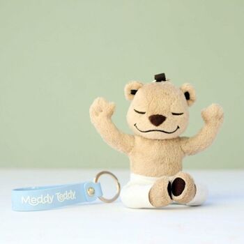 Meddy Teddy Sleutelhanger, Noir, w20-bs