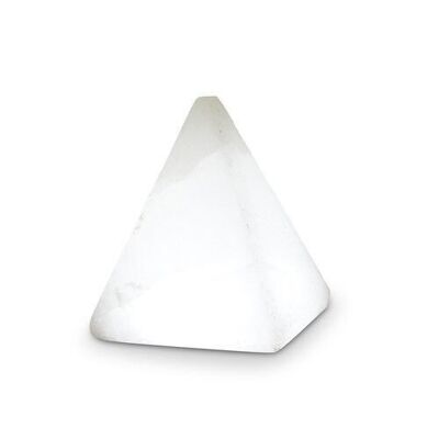Zoutkristal "PIRAMIDE", Linea Bianca, 51201, altezza: ca. 8 cm