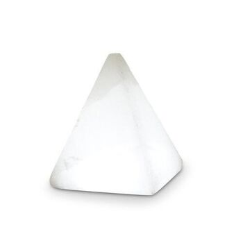 Zoutkristal "PYRAMID", White Line, 51201, hoogte: ca. 8cm