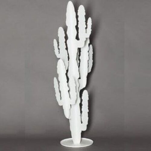 Big Cactus wit 902924W 105cm. hoog