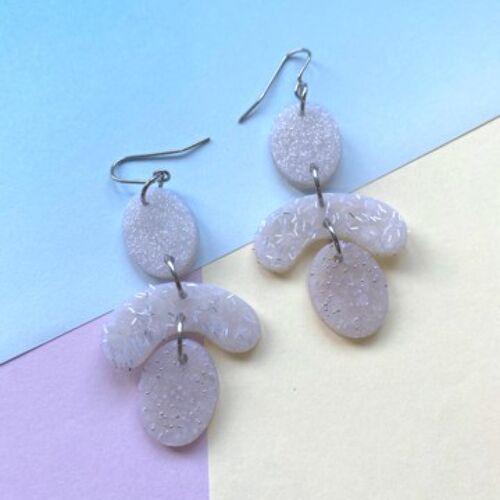 Petals Earrings   sparkly