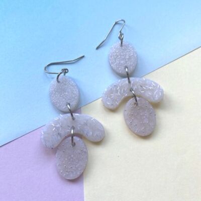 Petals Earrings   sparkly