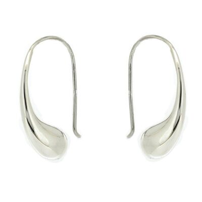 Simply Silver Drip Drop Earrings and Presentation Box