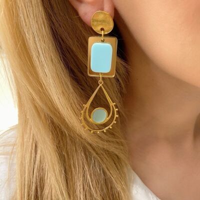 Long Statement Earrings