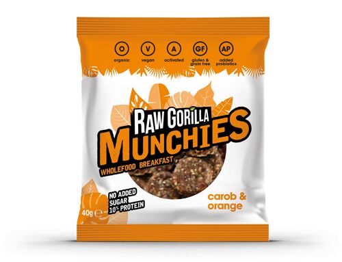 Raw Gorilla Carob & Orange Munchies