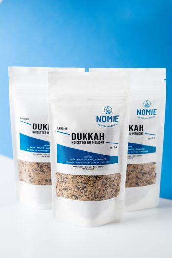 Dukkah aux noisettes du Piémont 75g