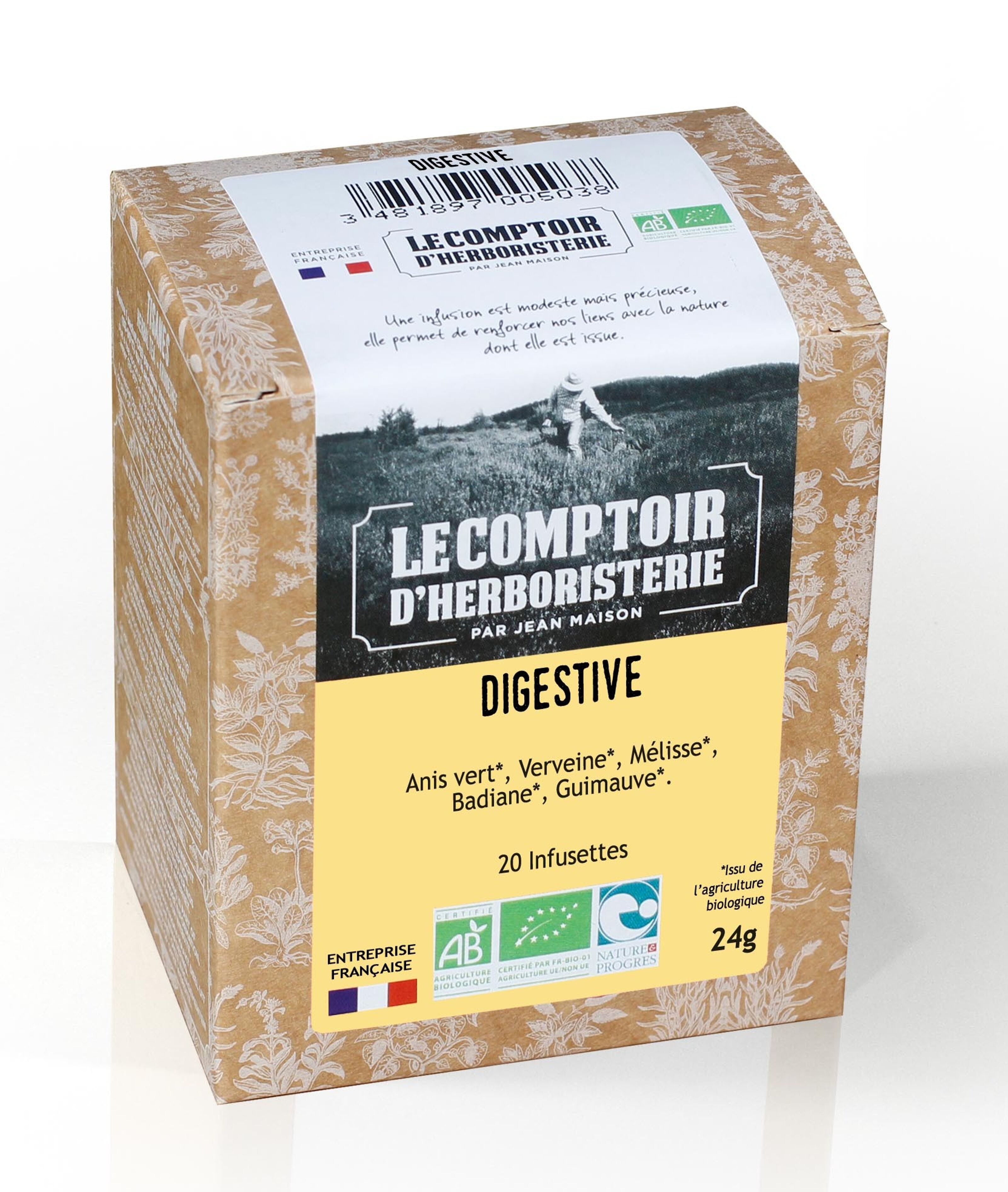 Tisane digestion bio pack éco