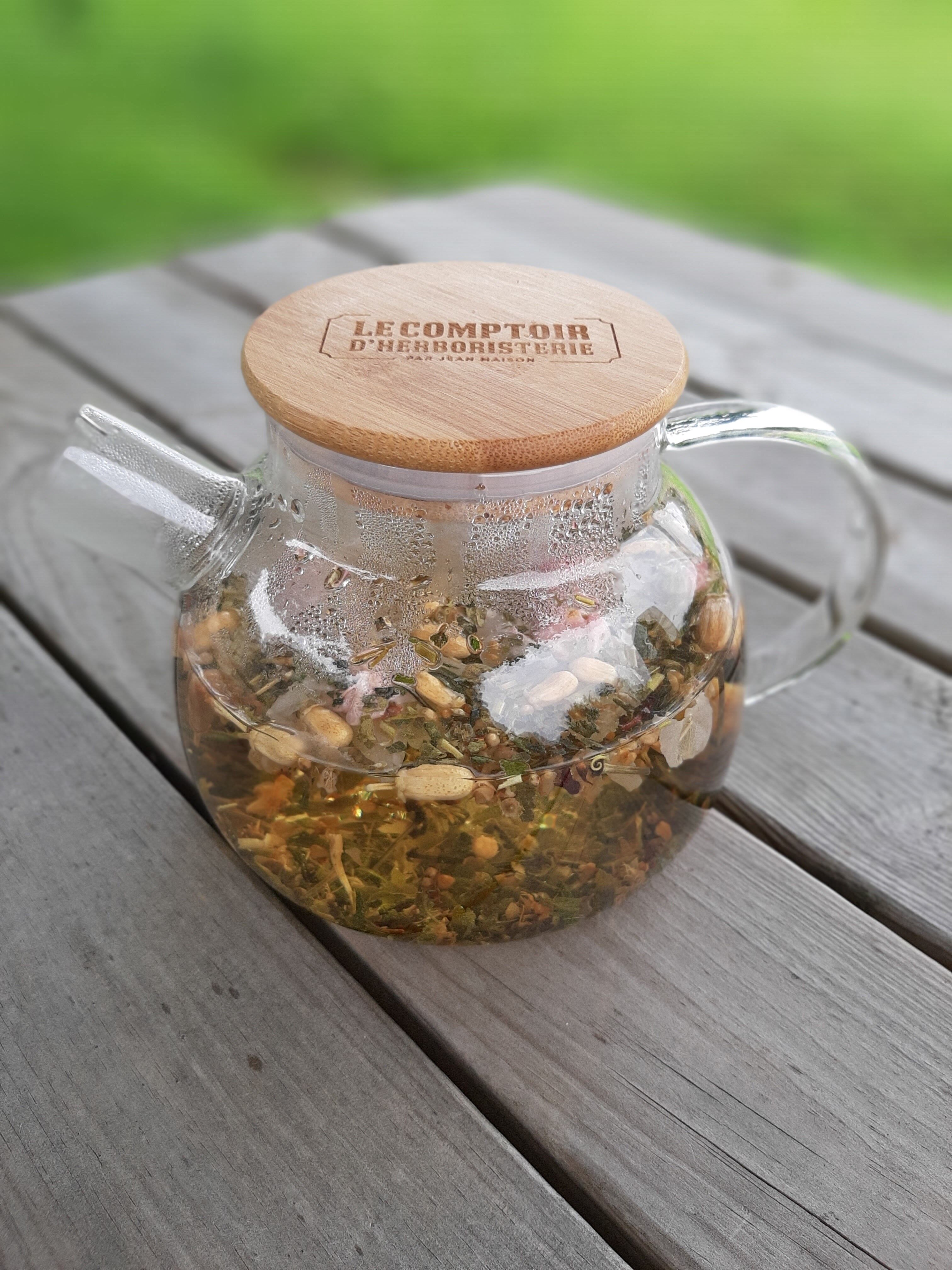 COPERCHIO BAMB VETRO TISANA 850ML